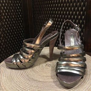 BCBG Max Azaria Wooden Sandal